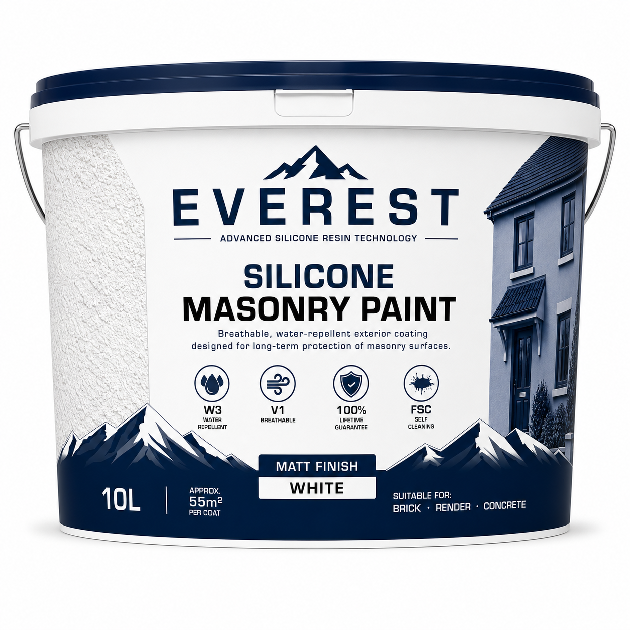 Everest Silicone Masonry Paint
