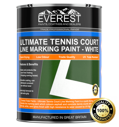 Everest - CourtCoat LM - Tennis Court Line Marking Paint - Everest Paints
